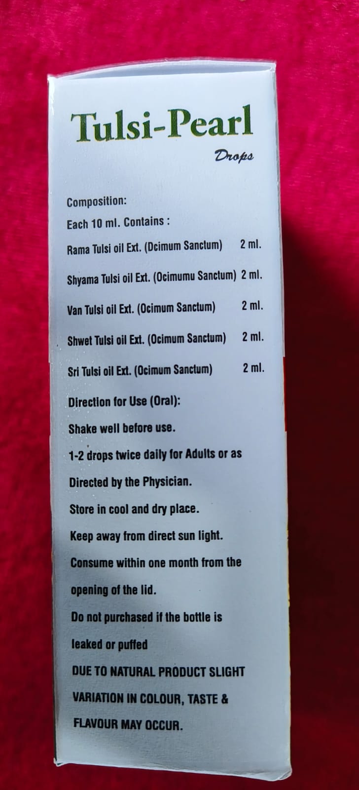 Tulsi ‑Pearl DROPS